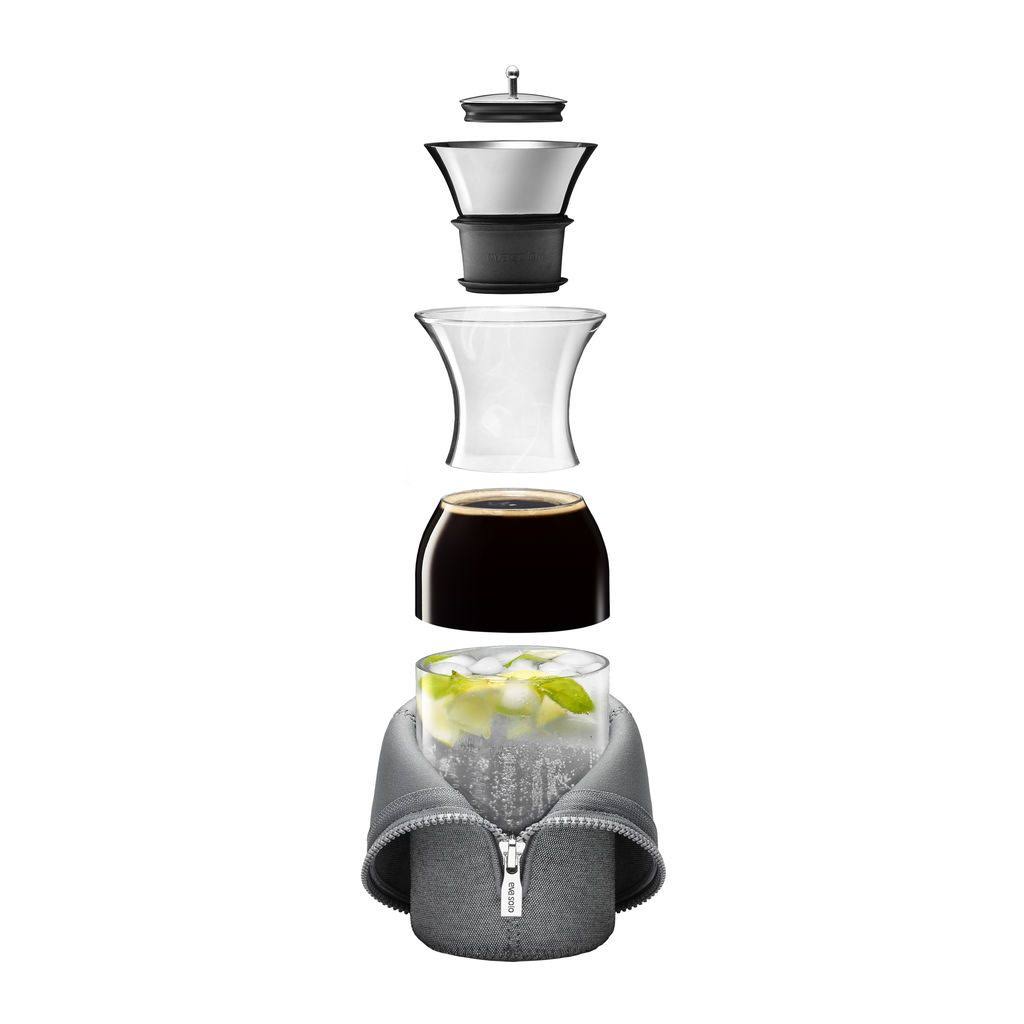 Fridge Carafe with Woven Cover G9671