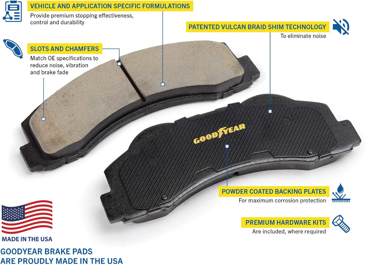 Ceramic Brake Kit Calipers Rotors O22880
