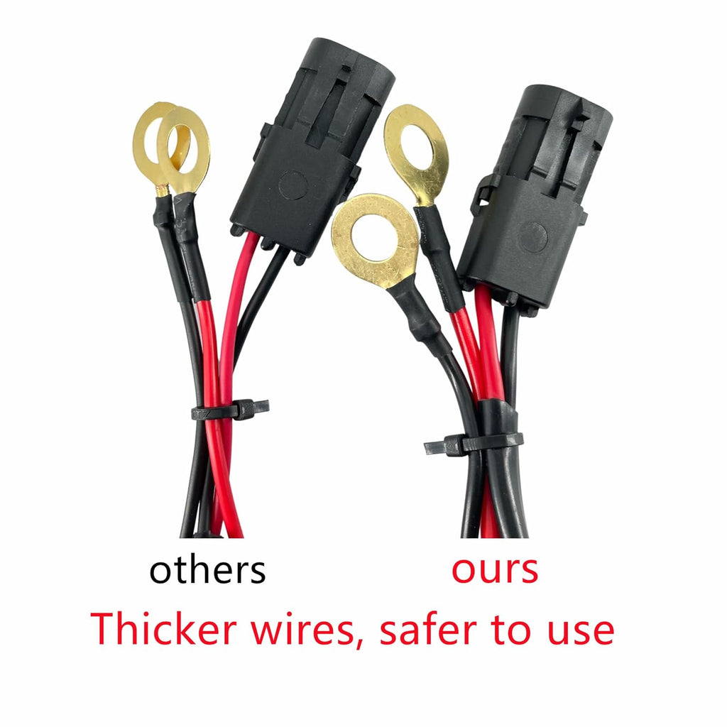 Electric Wheelchair Lift Battery Cable Wiring Harness 22 feet M827037