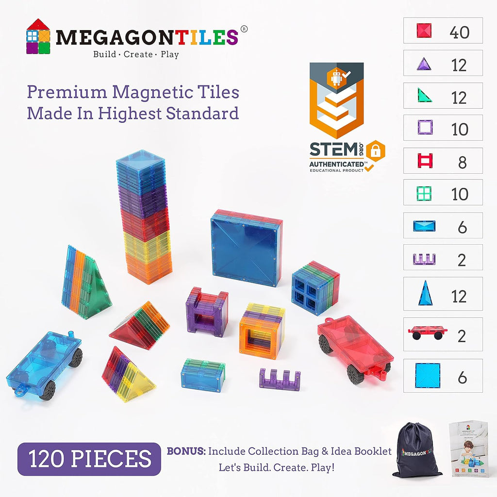 120PCS Magnetic Building Blocks R4541