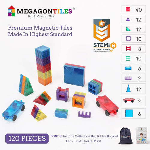 120PCS Magnetic Building Blocks R4541