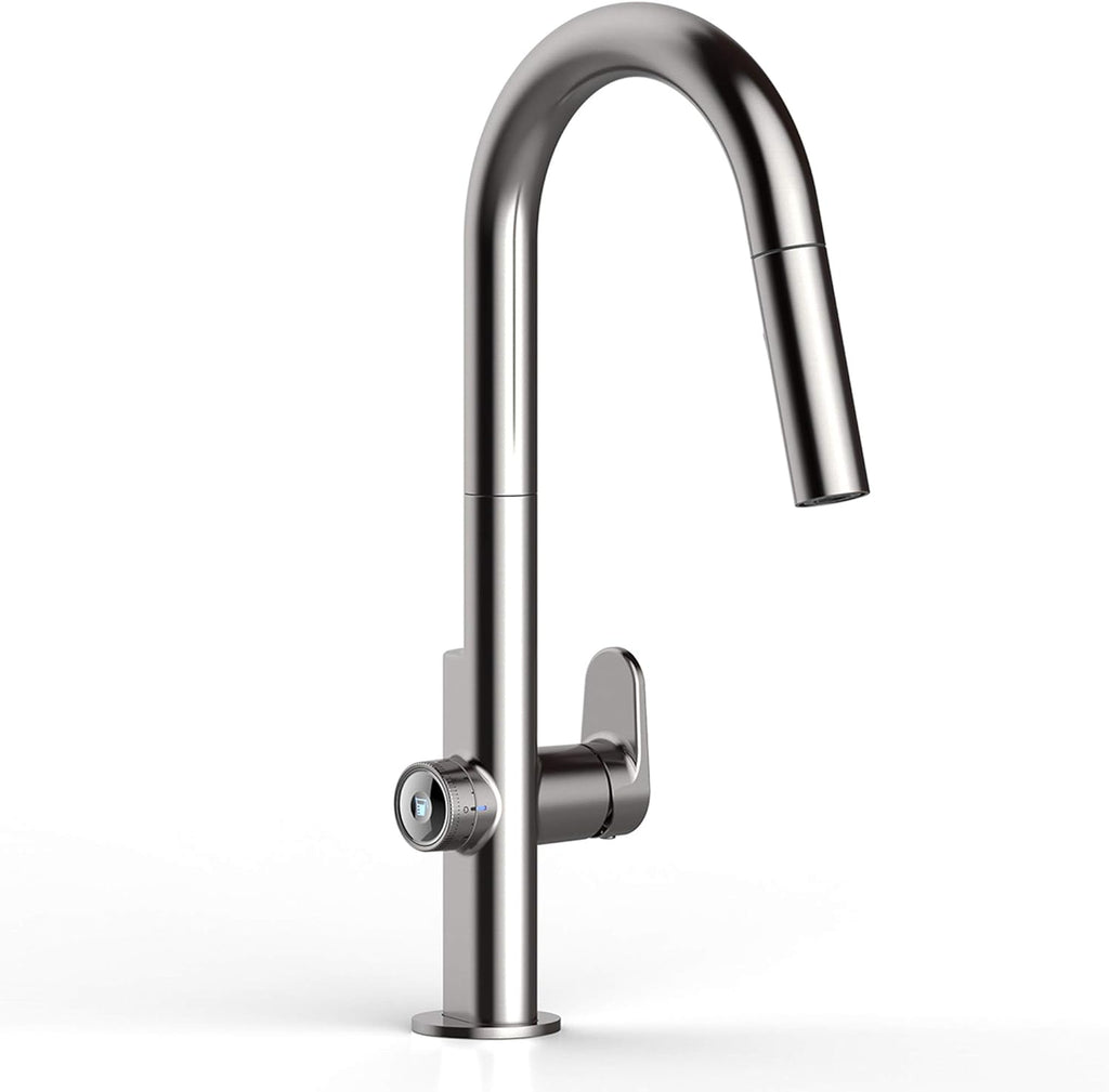 Single-Handle Pull Down Kitchen Faucet in Stainless Steel L861760