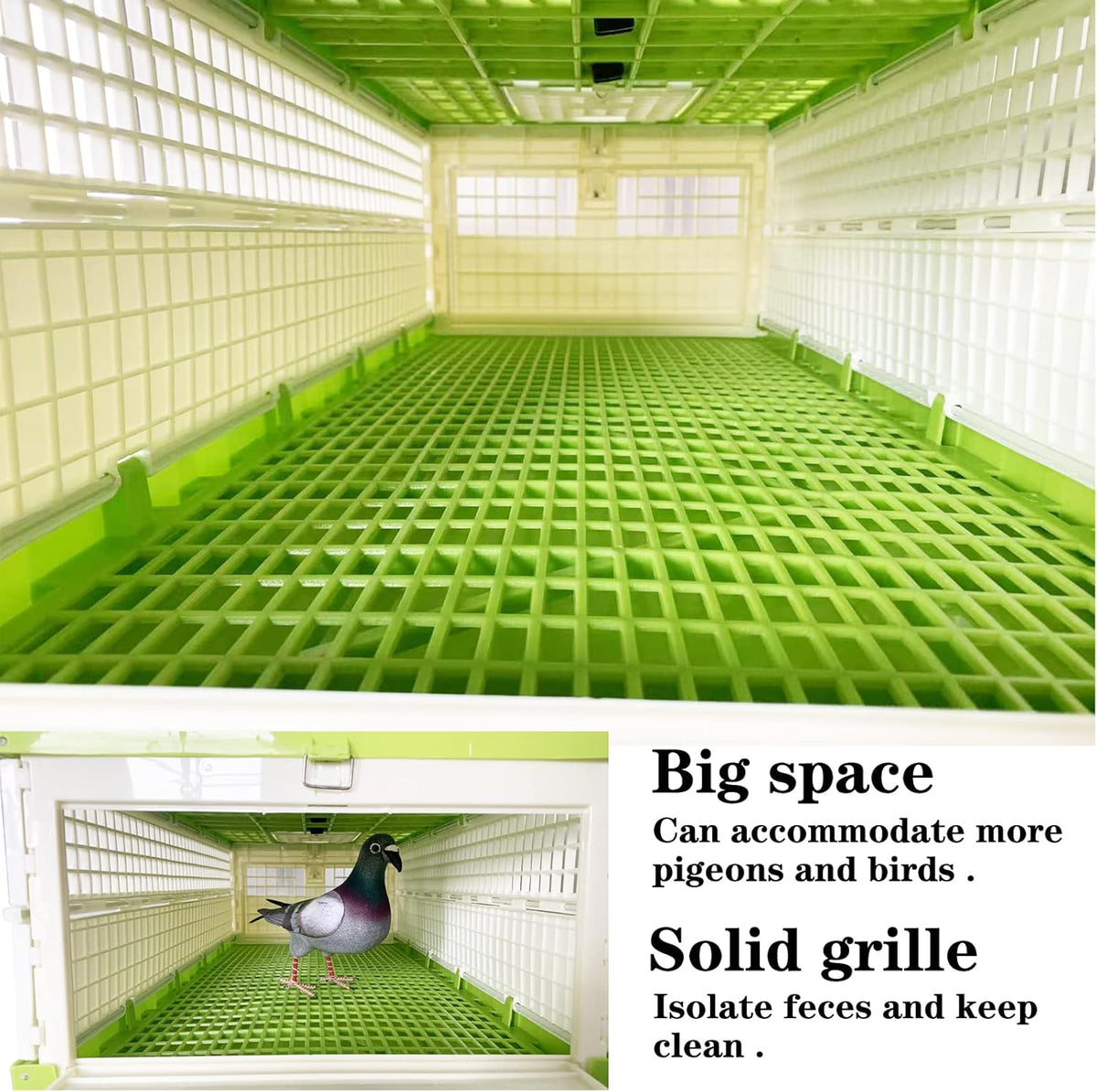 Plastic Folding Pigeon Cage 32in Z443
