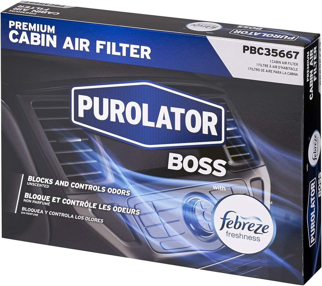 Premium Cabin Air Filter with Febreze Freshness 1 Count Pack of 2 H242462