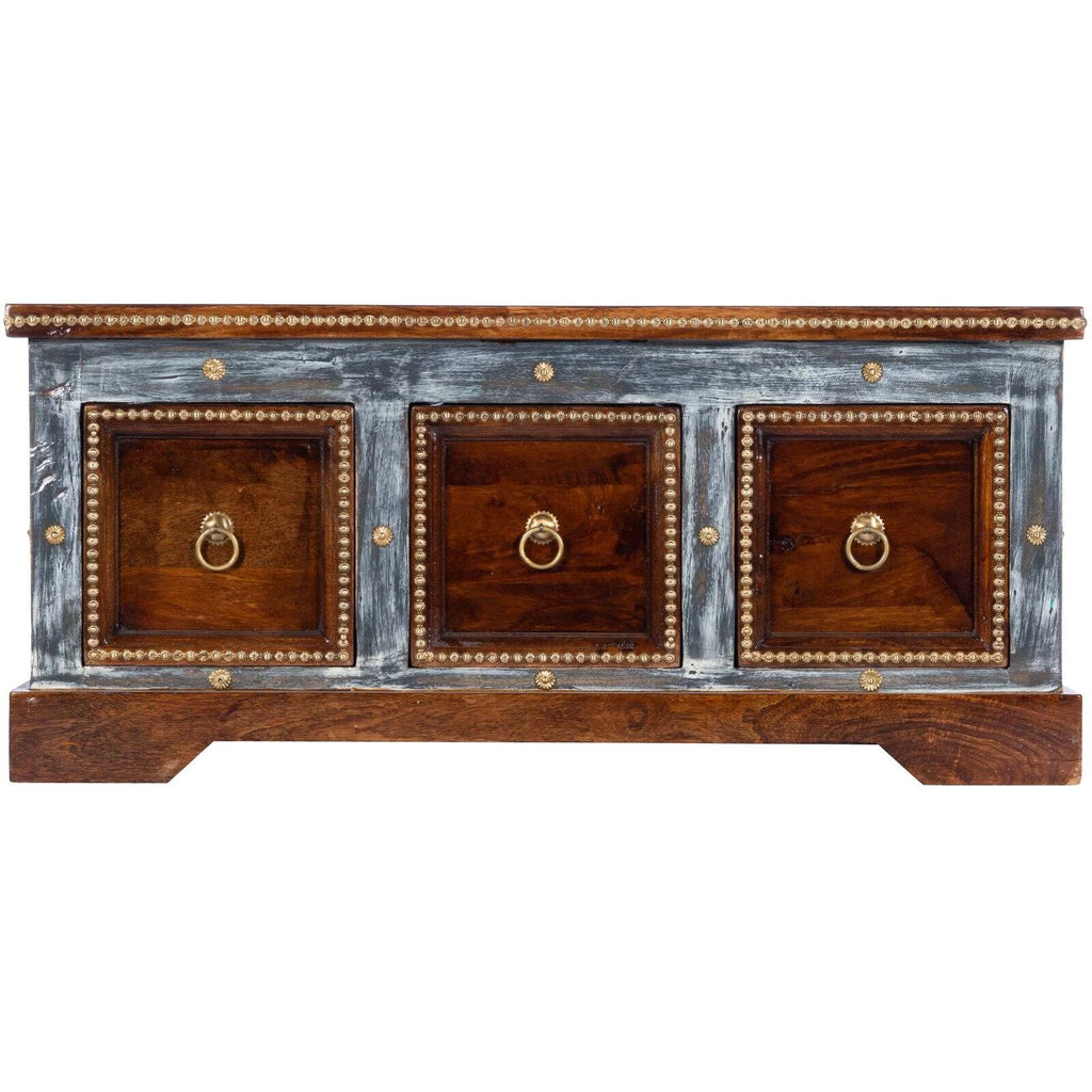 Wood Storage Coffee Table Q2743