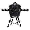 Black 24 in. Kamado Charcoal Grill W94839