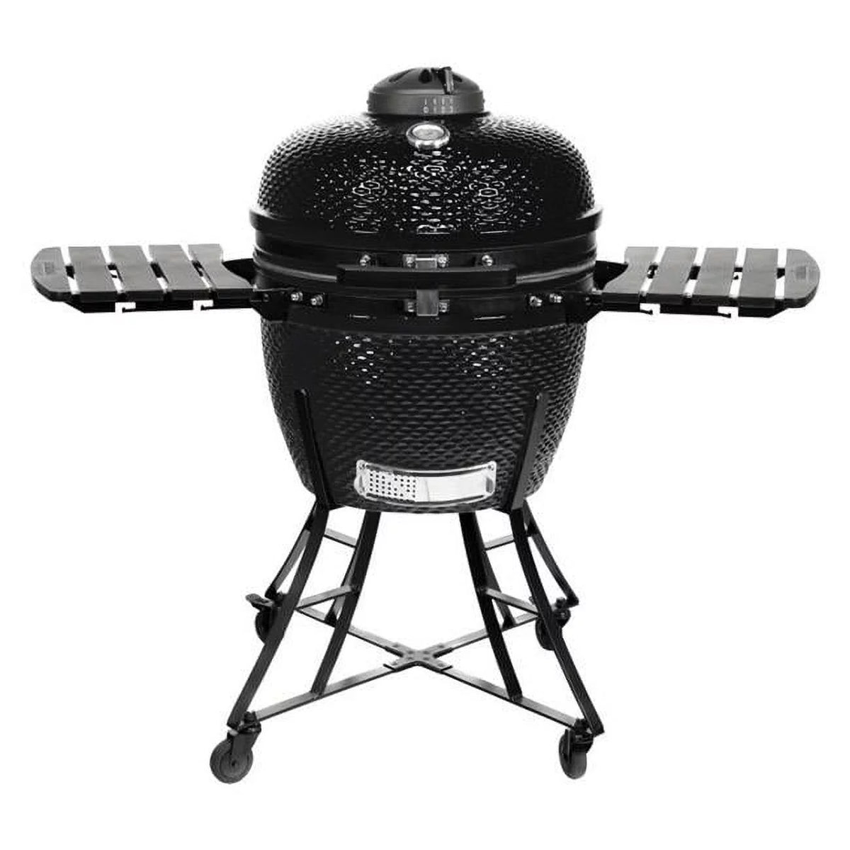Black 24 in. Kamado Charcoal Grill W94839