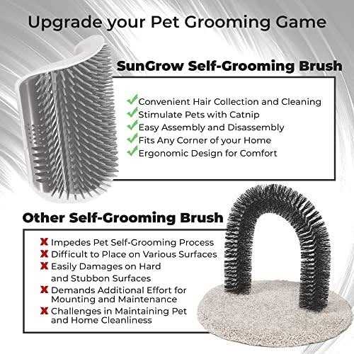 Catnip Cat & Dog Self Groomer Brush T814781