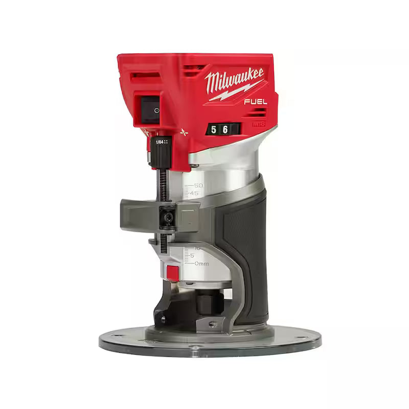 18V Brushless Cordless Compact Router with Offset Base Y582