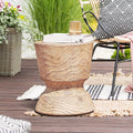 Outdoor Concrete Side Table Q107
