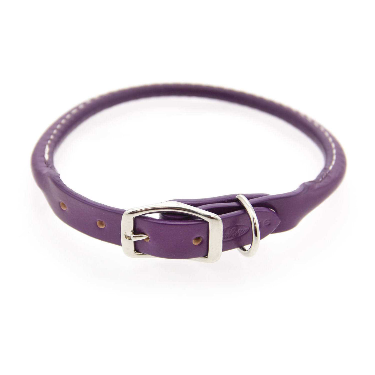 Leather Rolled Dog Collar N34934