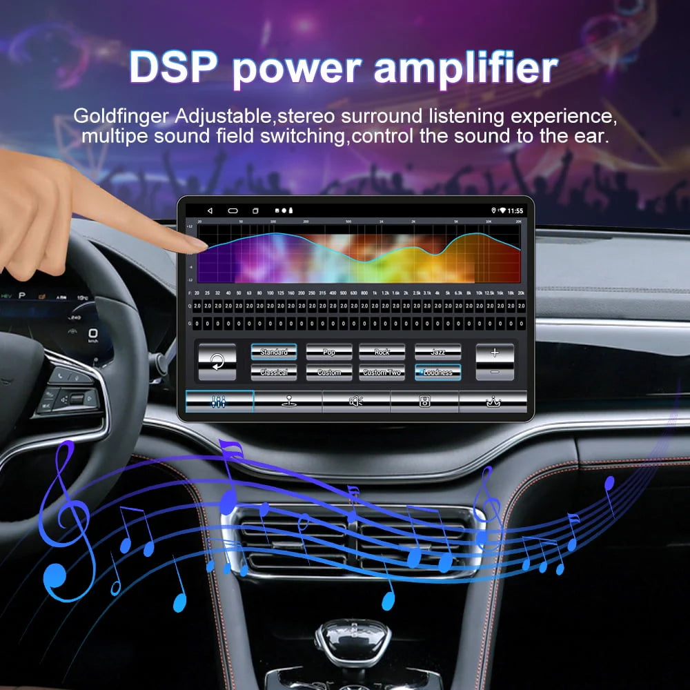 Android 12 Car Radio Stereo with Apple CarPlay Android Auto T84153
