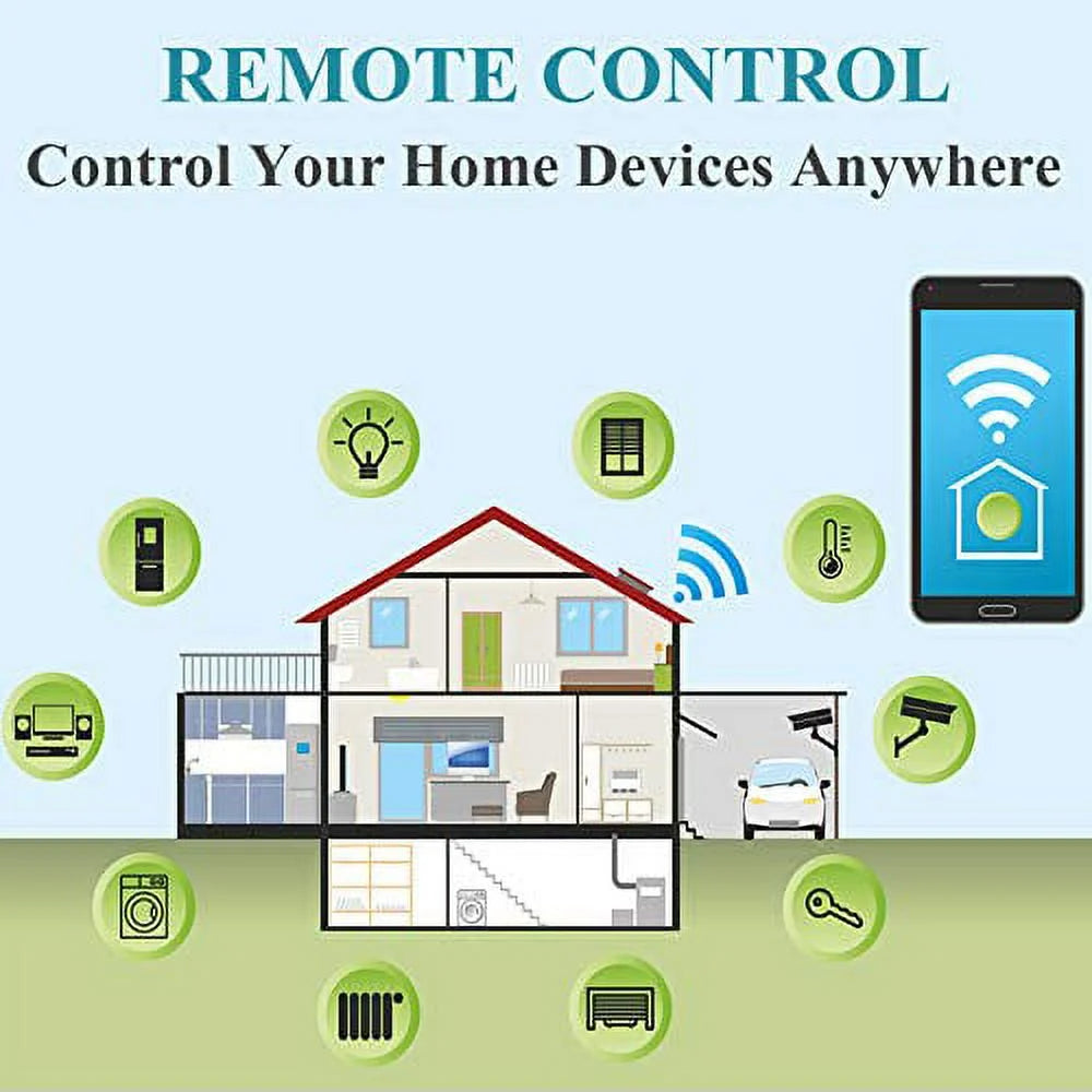 Smart Plug, ZigBee Mini Smart Outlet, 2 Pack I8358