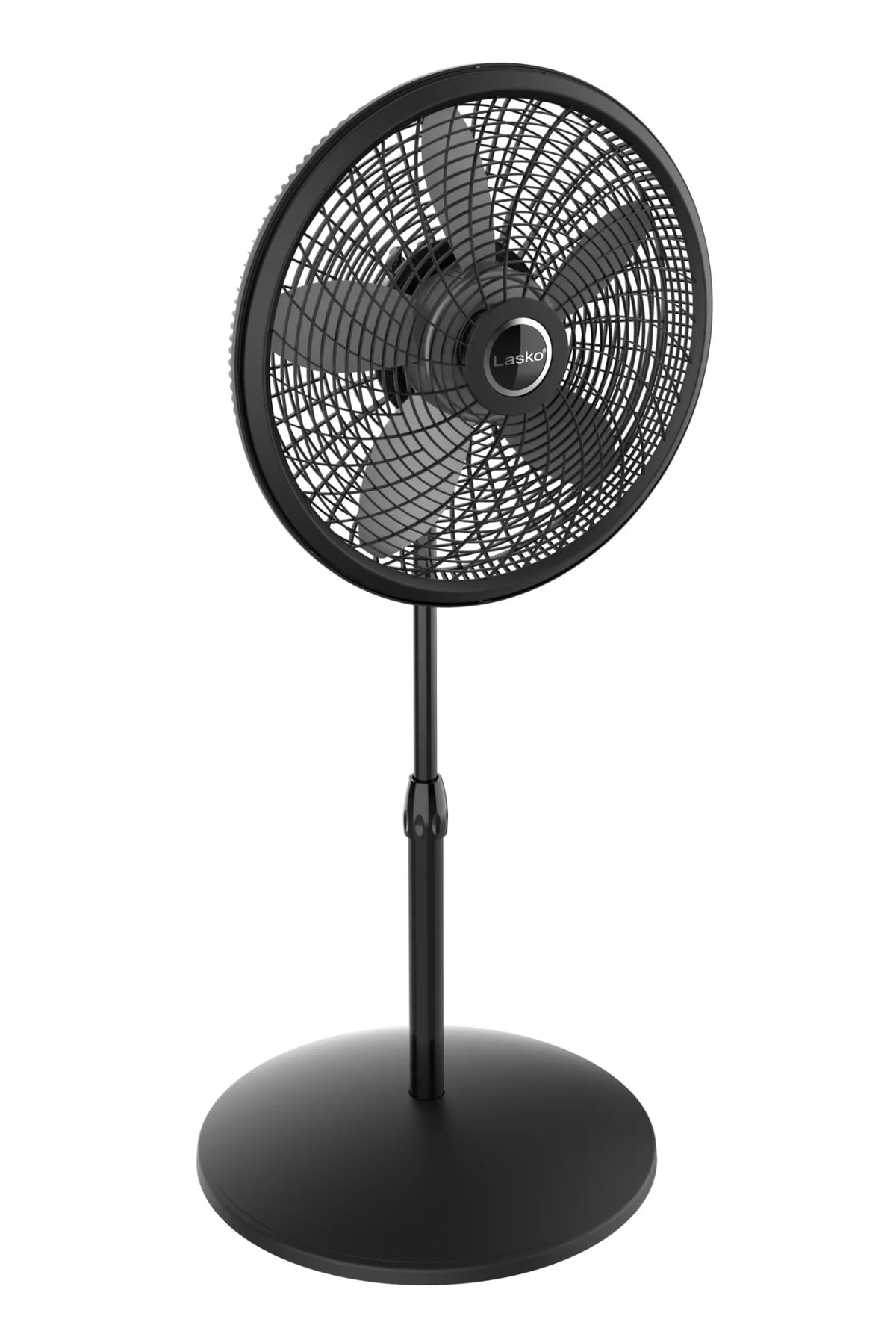 Adjustable Pedestal Fan, 3 Speeds, Gray D736249