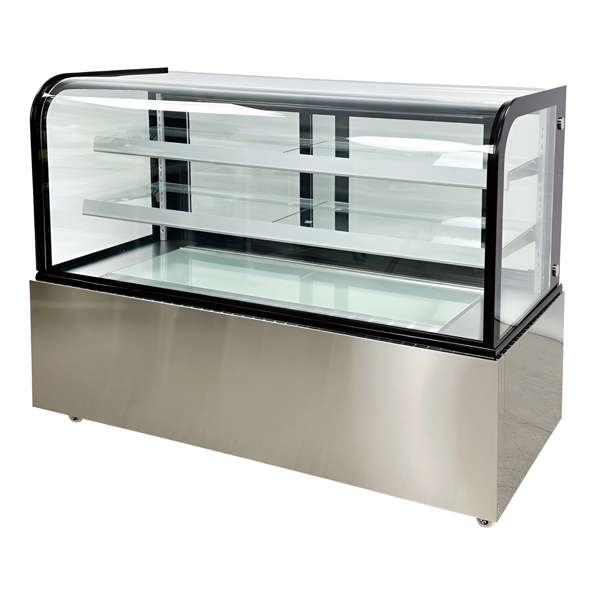 60 in. Double Tempered Glass Bakery Refrigerator Case 17.7 Cu. ft. I867