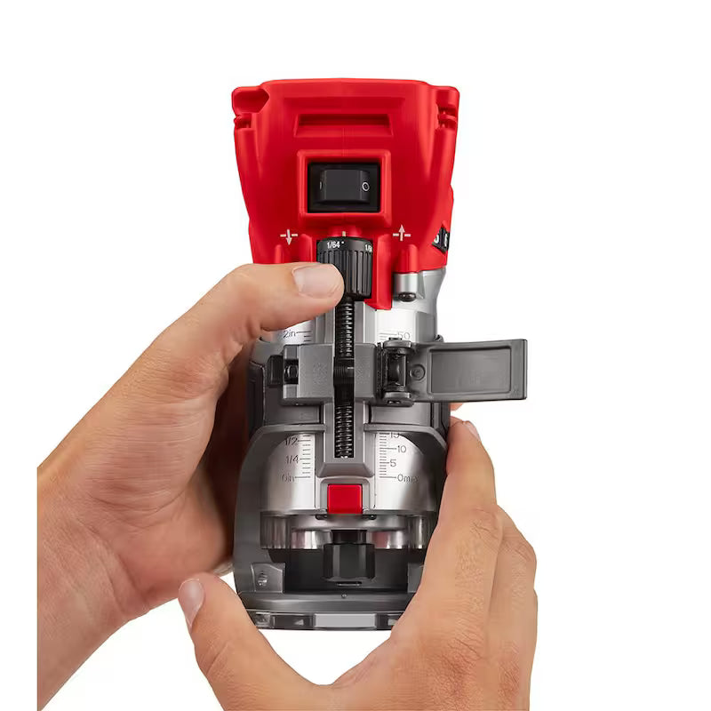18V Brushless Cordless Compact Router with Offset Base Y582