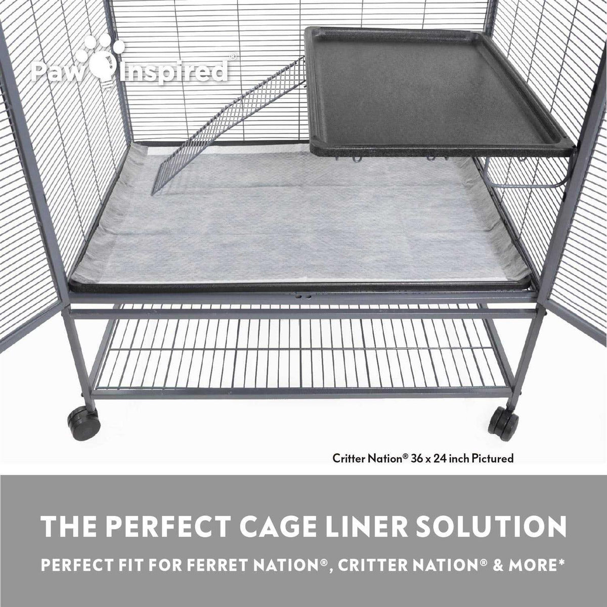 Disposable Guinea Pig Cage Liners Bamboo Charcoal H98422
