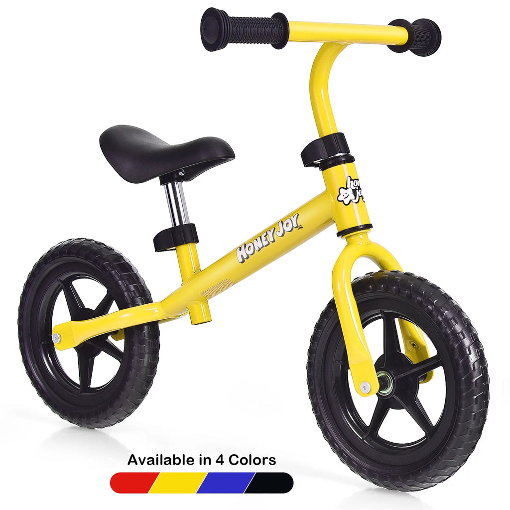 Kids Balance Bike No Pedal Training Bicycle Red T130