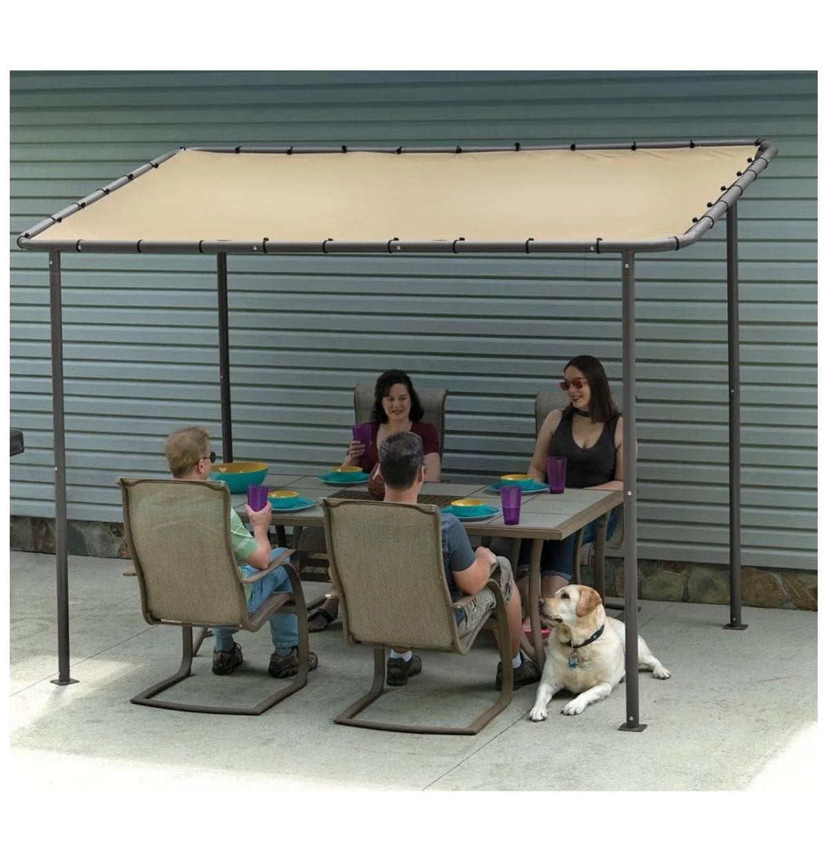 10' x 6' Gazebo Canopy J811268