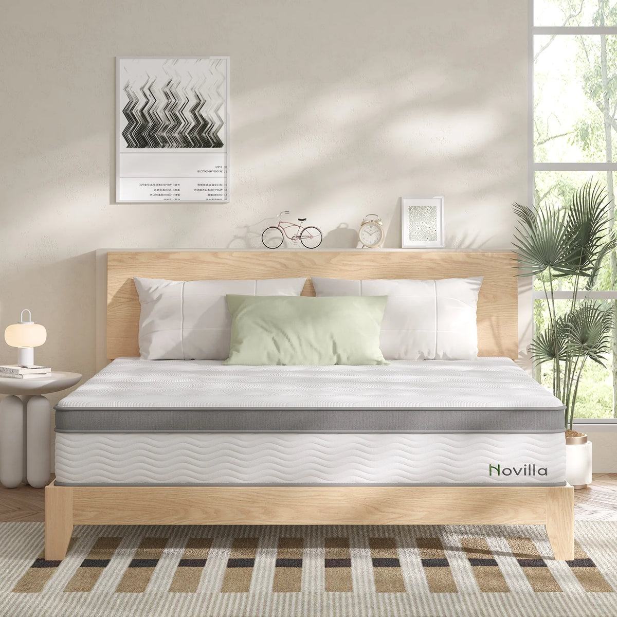 10 Memory Foam Pocket Spring Hybrid Mattress X5006