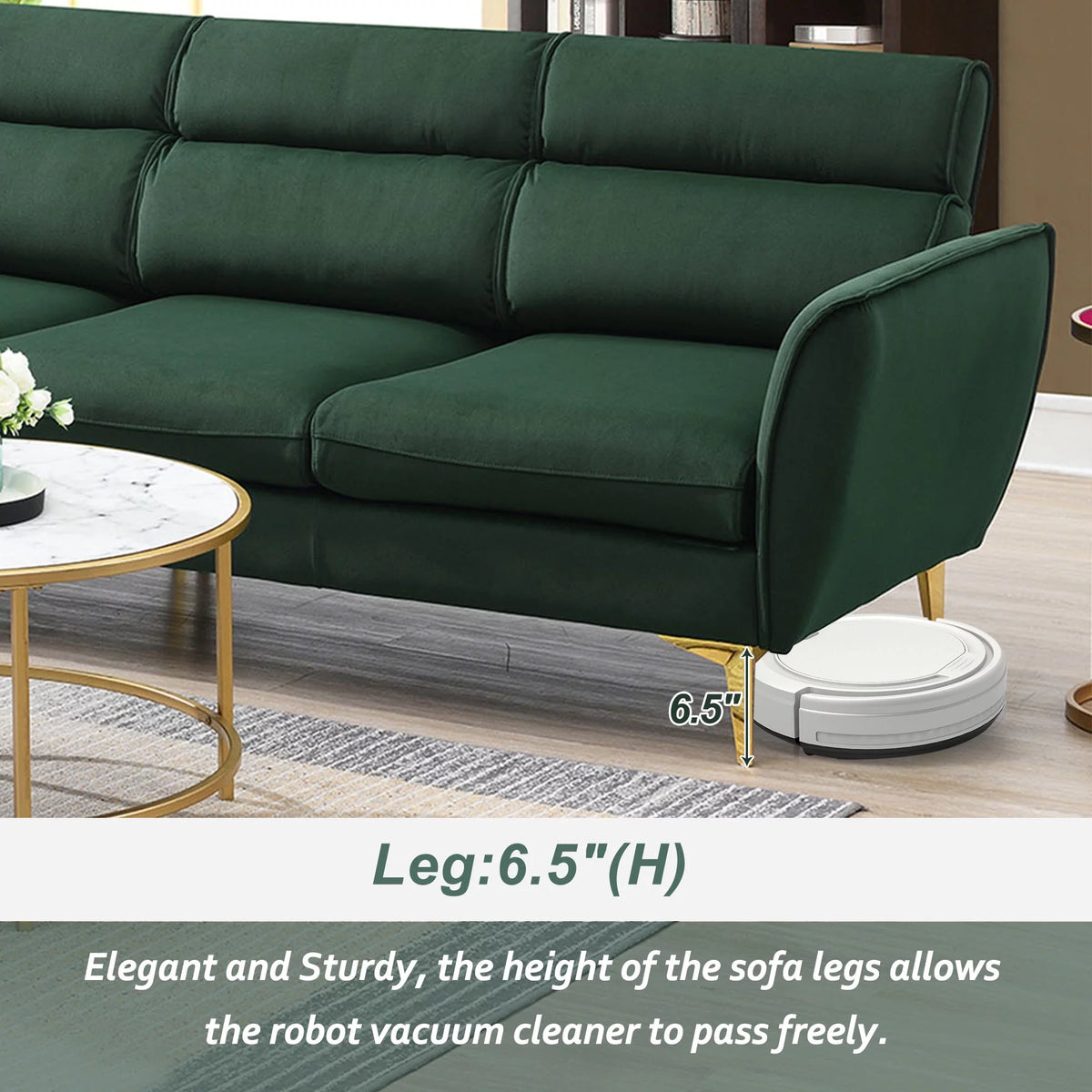 111" L Shape Recliner Sectional Sofa I891501