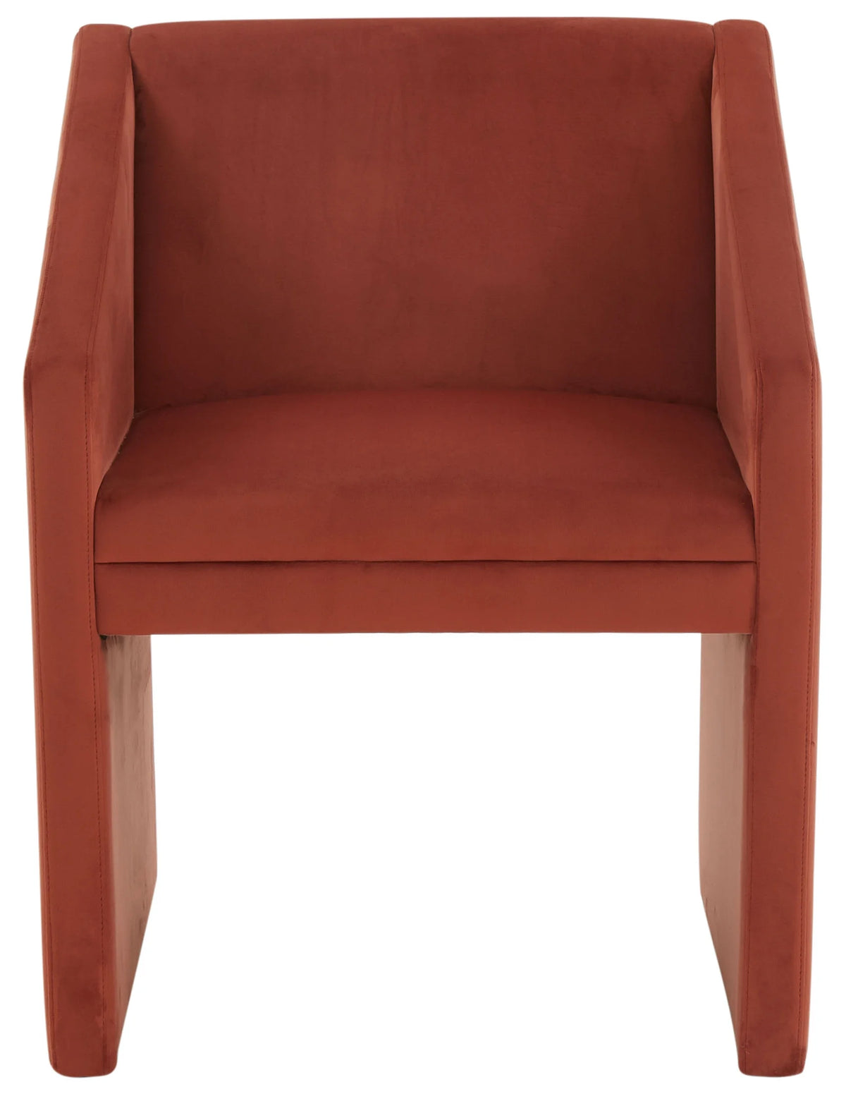 Modern Velvet Solid Armchair T242891