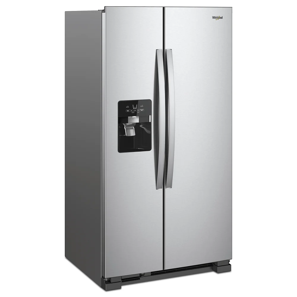 33 Wide 21.4 Cu. Ft. Side By Side Refrigerator - White Q508448