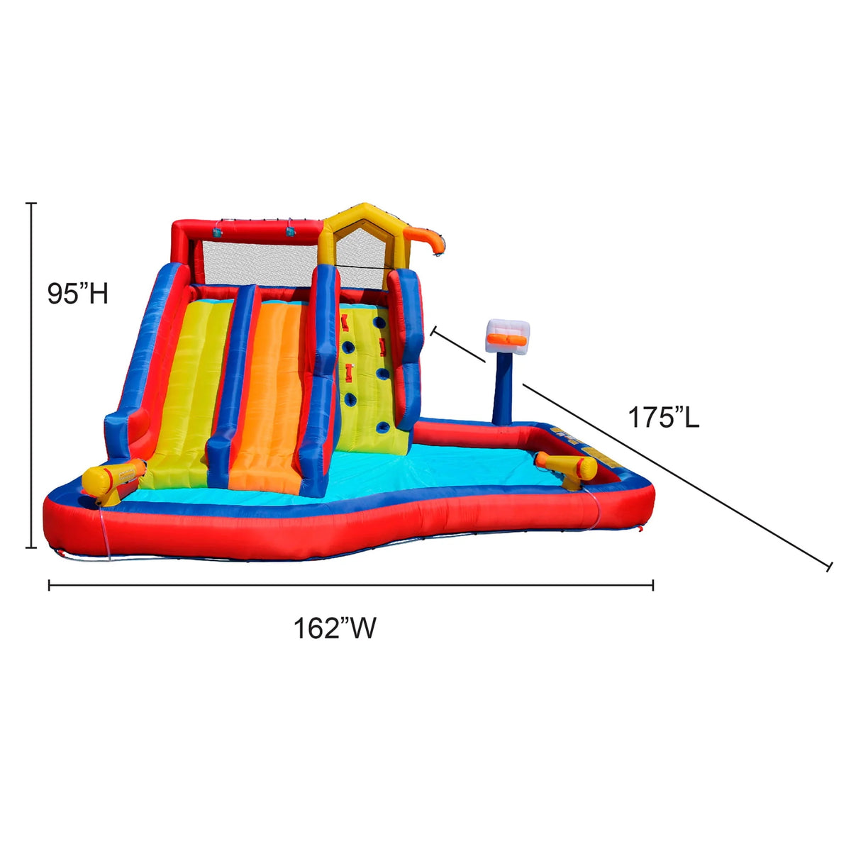 Giant Inflatable Water Slide Splash Park L86402