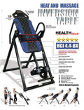 Blue Heat and Vibration Massage Inversion Table L502597