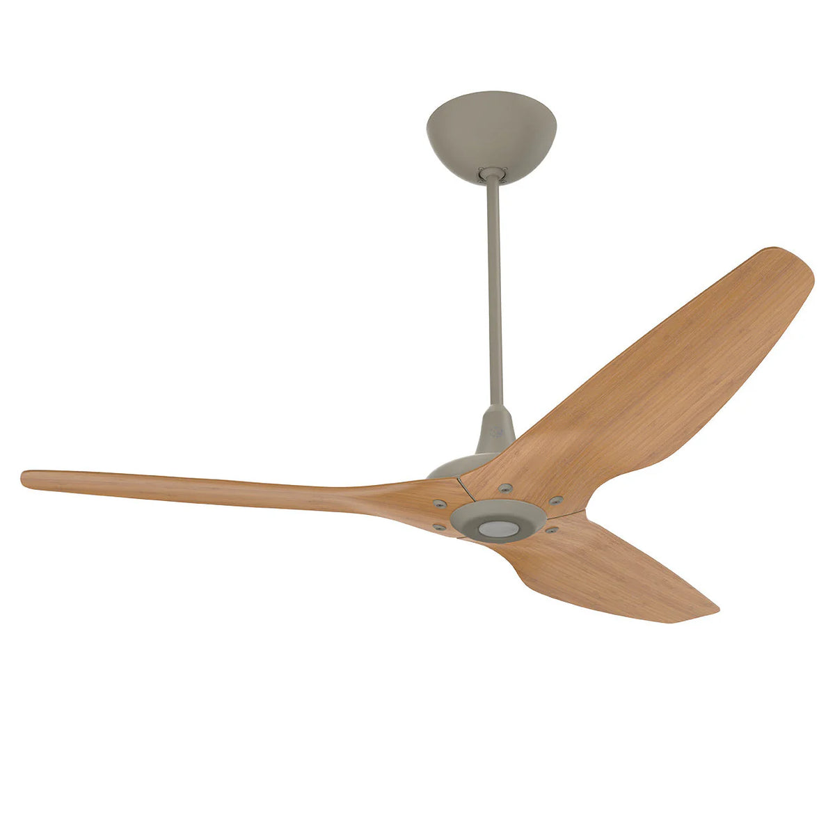 60 Ceiling Fan with Cocoa Bamboo Blades and Satin Nickel Finish W892081