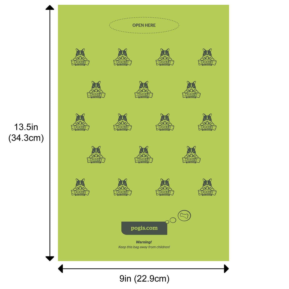 500 Dog Poop Bags D997