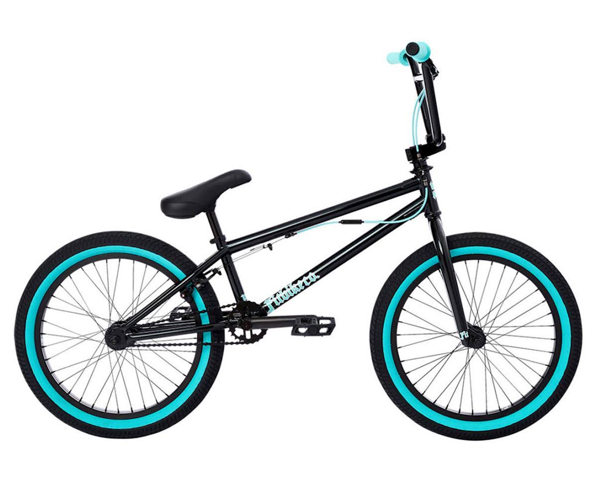 BMX Bike Black Teal Flake U977649