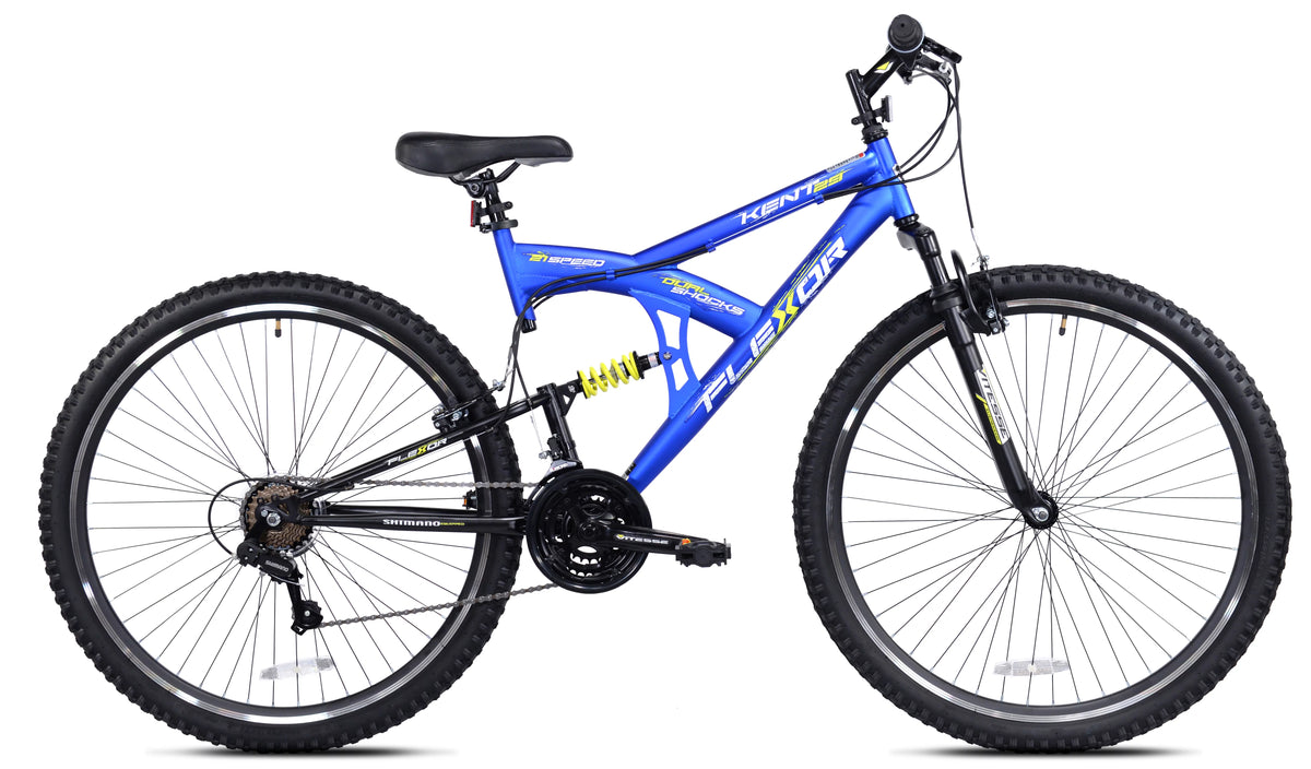 Blue 29 in. Dual Suspension Mountain Bike K437