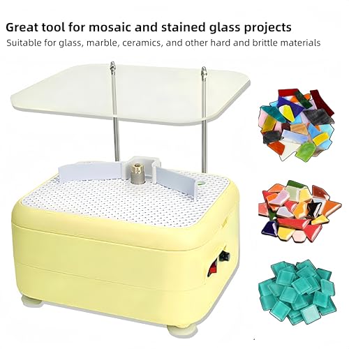 110V 60W Mini Portable Glass Grinder with Grinder Bits Q1324