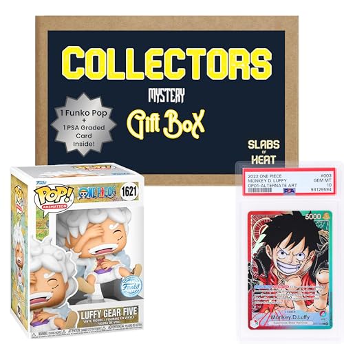 One Piece PSA Graded Card & Funko Pop Mystery Gift Box E121
