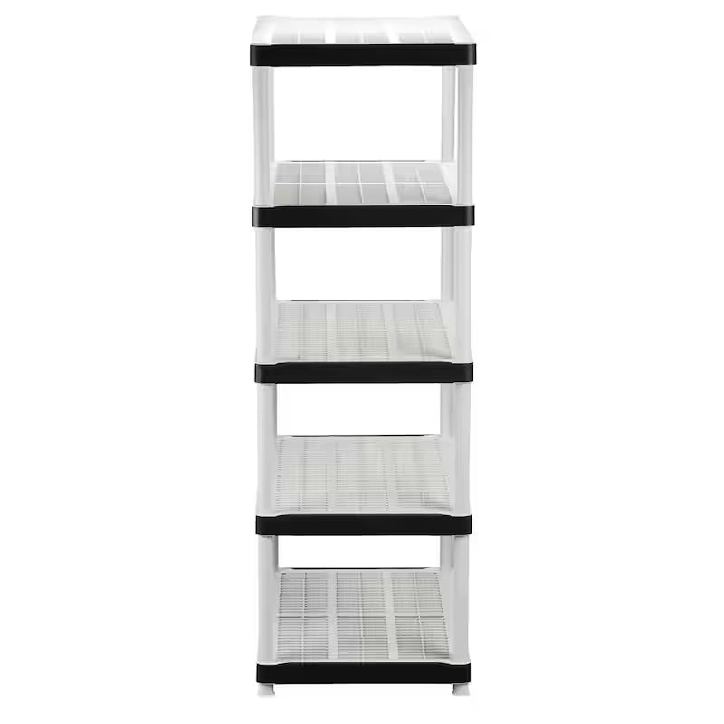 5-Tier Plastic Storage Shelving Unit M14423