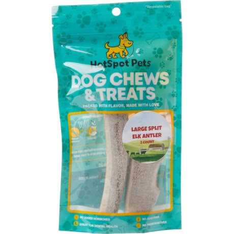 Split Elk Antlers for Dogs V40082