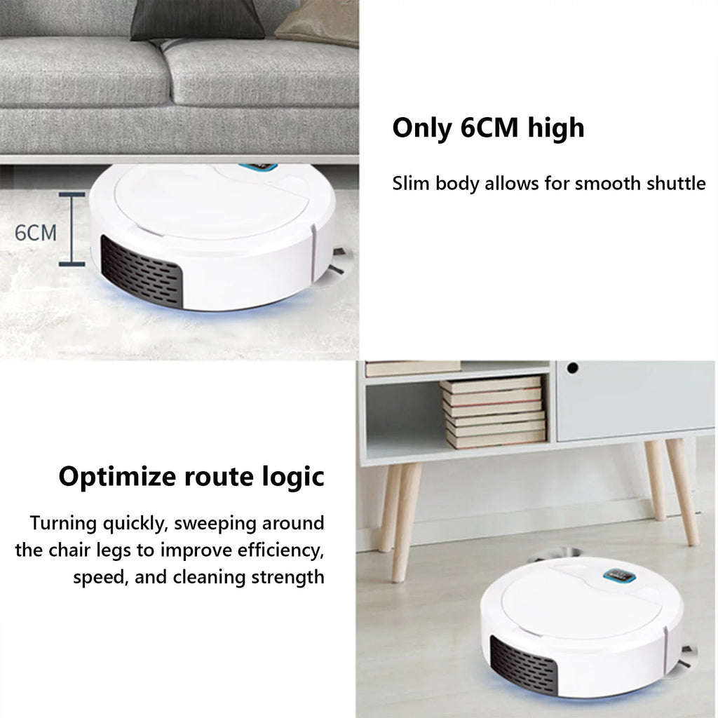 Robot Vacuum And Mop Combo, 3 In 1 Robotic Vacuum Cleaner M574
