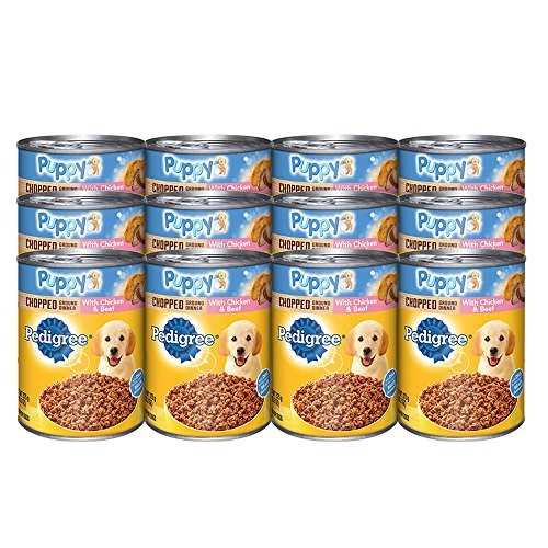 Chicken & Beef Puppy Canned Wet Dog Food, 13.2-oz, Case of 12 E9404