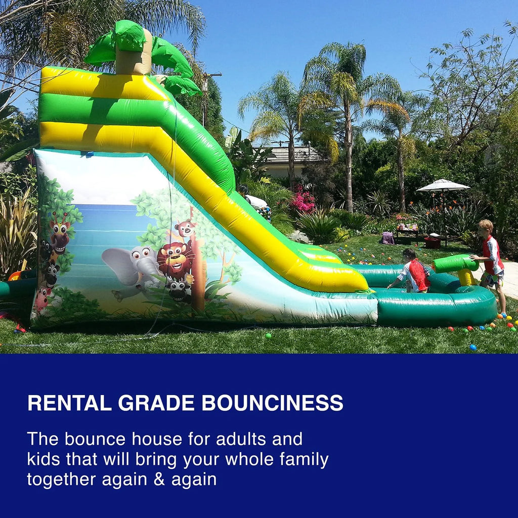 Inflatable Water Slide with Splash Pool W680