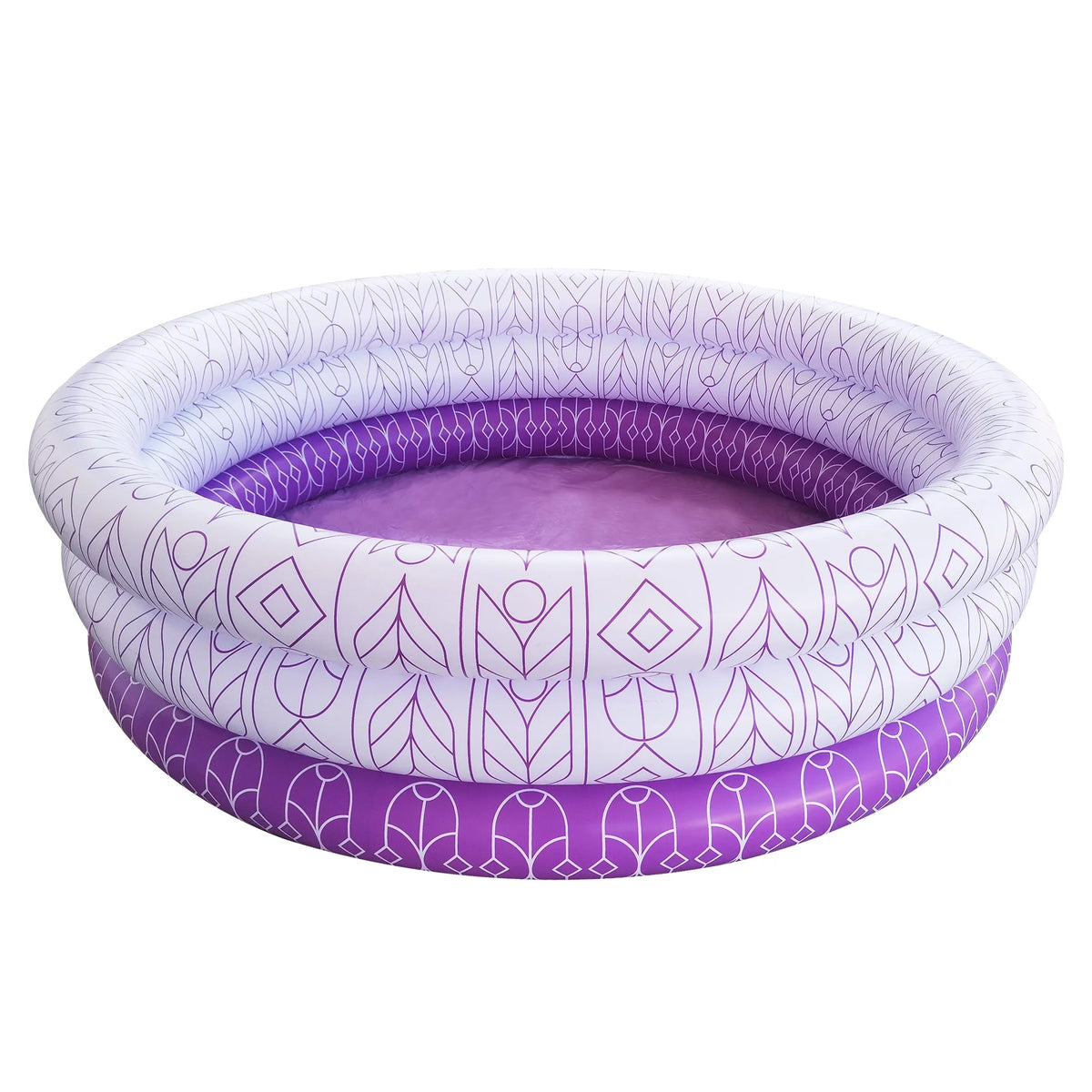 Inflatable 5.5ft 3 Ring Adult Pool G7625
