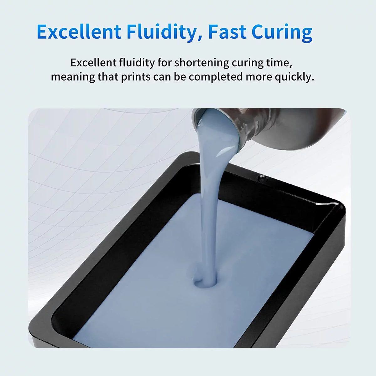 405nm UV Resin for LCD 3D Printer Gray 2kg V3280
