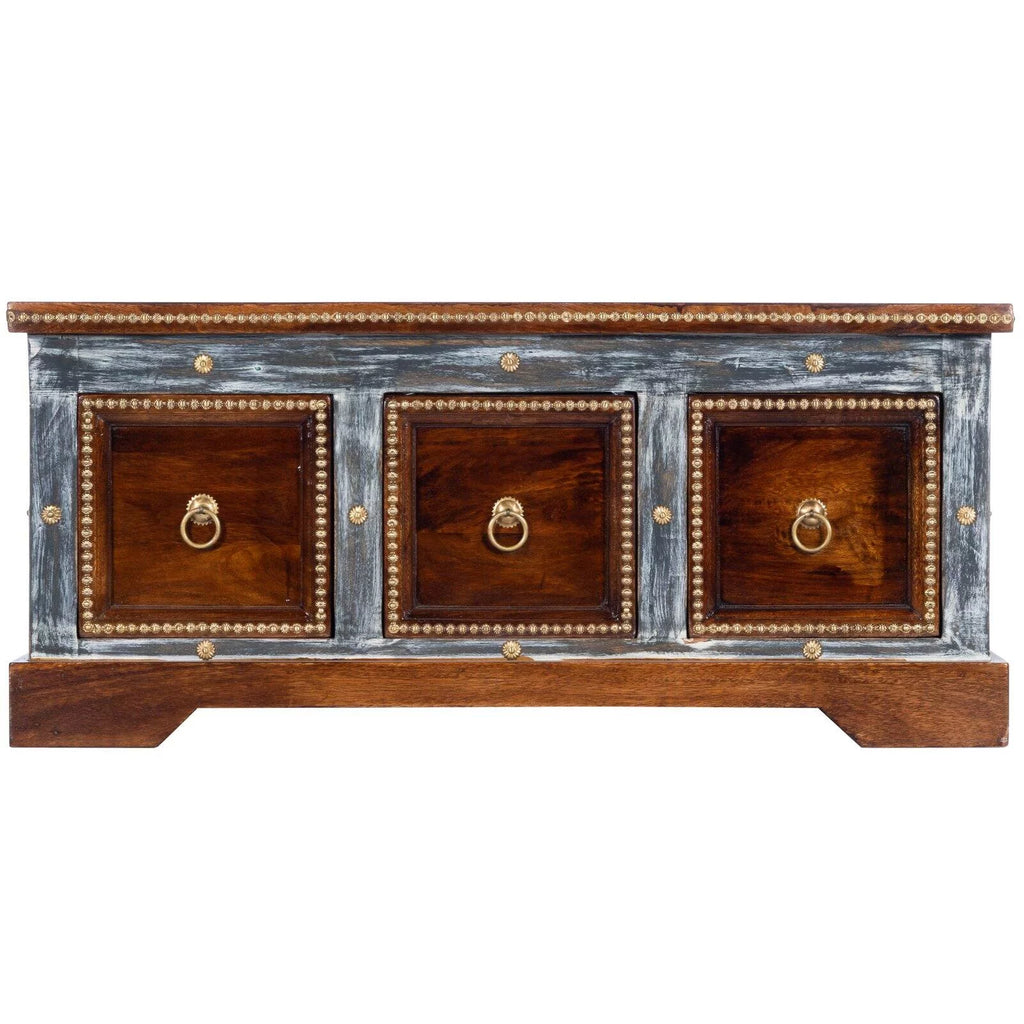 Wood Storage Coffee Table Q2743