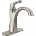 Single Hole Single-Handle Bathroom Faucet Brushed Nickel L6712