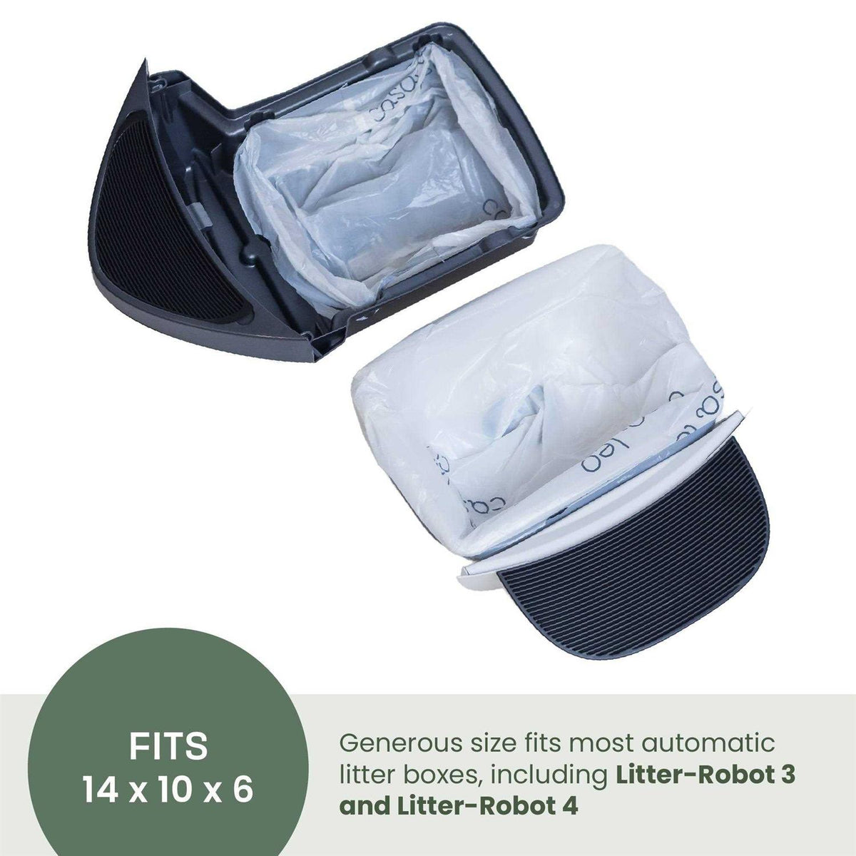 Self-Cleaning Drawstring Waste Drawer Box Liners R113