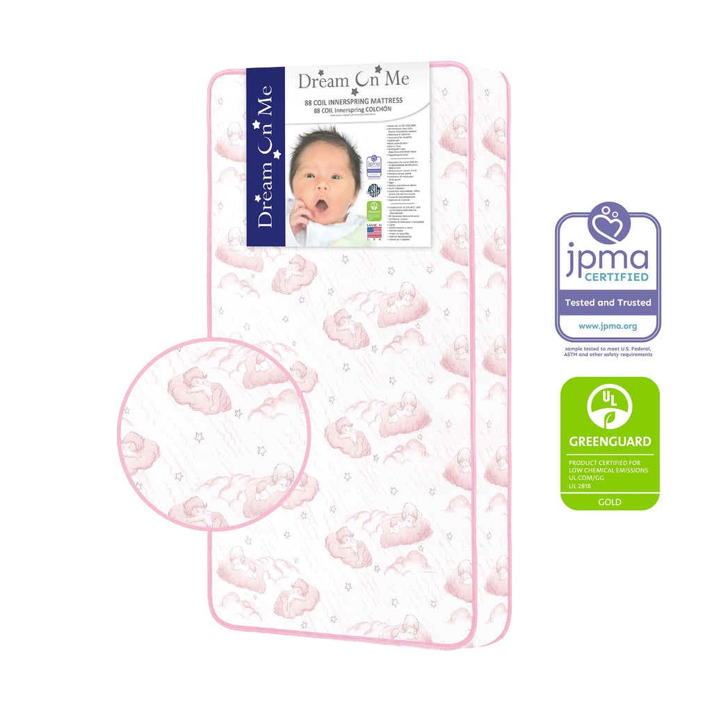 5 88 Coil Crib & Toddler Mattress J343