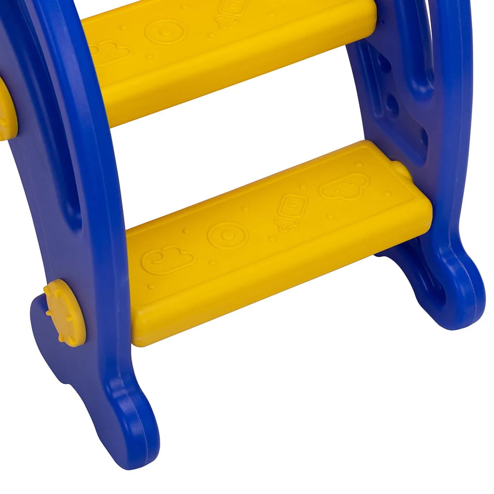 Toddler Slide with Basketball Hoop, Ball and Ladder K6533