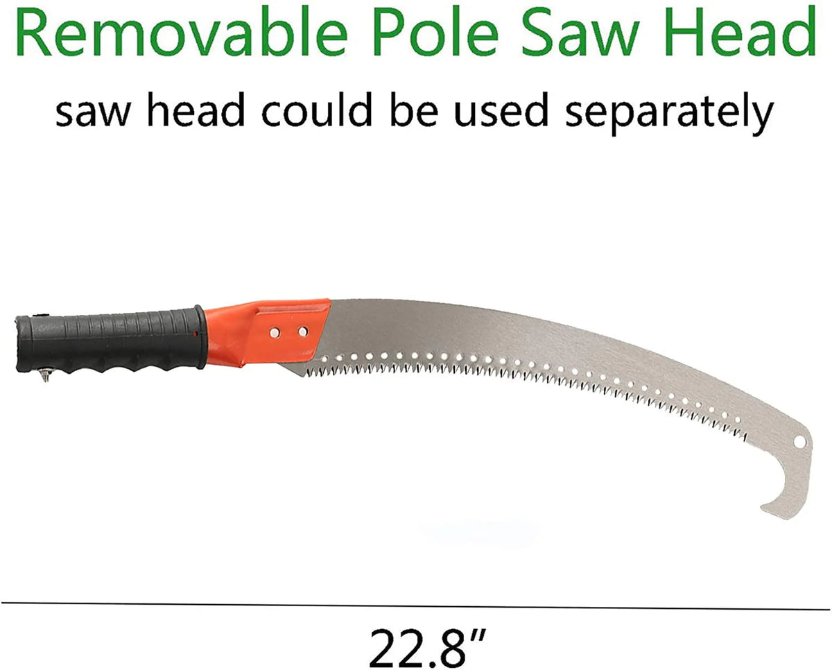 Extendable Manual Pole Saw with 10FT Stainless Steel Pole G232