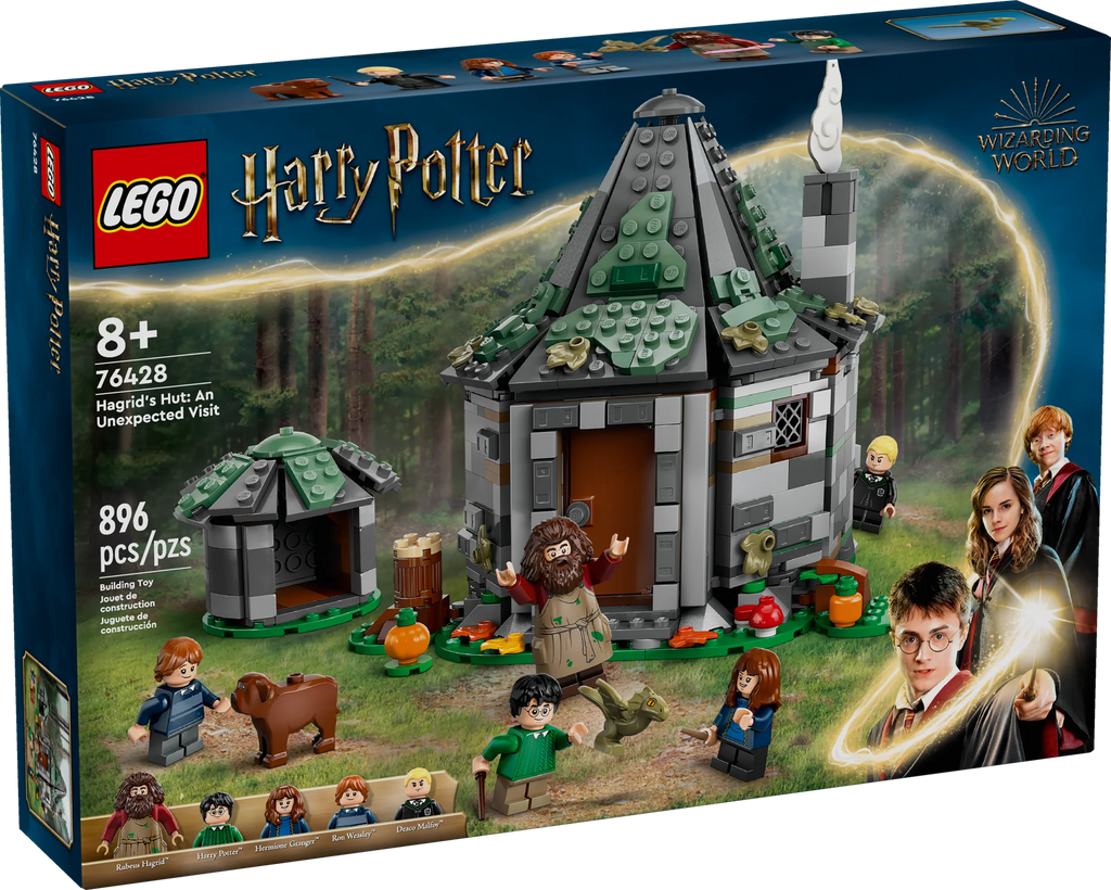 Buildable House Toy with 7 Characters and a Dragon X447532