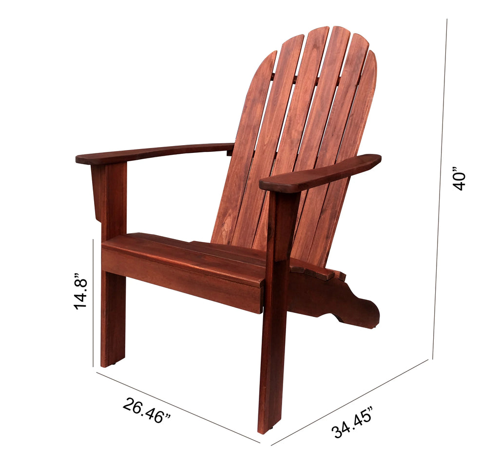 Wood Outdoor Adirondack Chair P292250